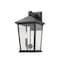 Z-Lite Beacon 2 Light Outdoor Wall Sconce, Oil Rubbed Bronze & Clear Beveled 568B-ORB - alternate 1